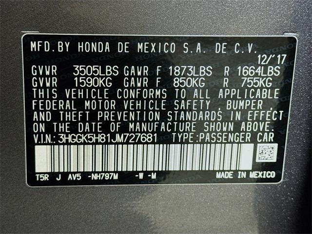 used 2018 Honda Fit car, priced at $18,044