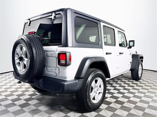 used 2021 Jeep Wrangler Unlimited car, priced at $25,544