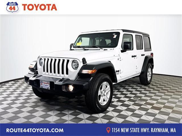 used 2021 Jeep Wrangler Unlimited car, priced at $26,344