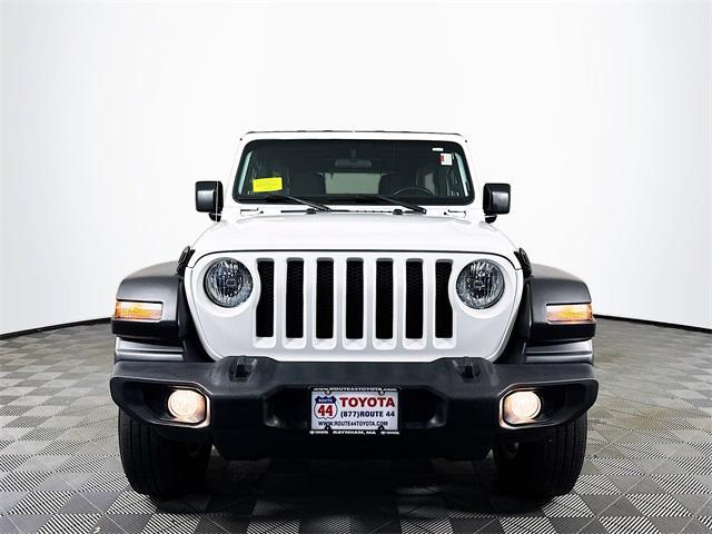 used 2021 Jeep Wrangler Unlimited car, priced at $25,544