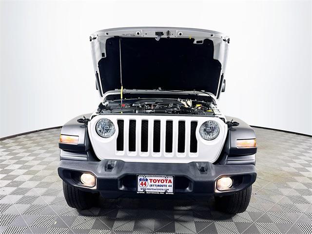 used 2021 Jeep Wrangler Unlimited car, priced at $25,544