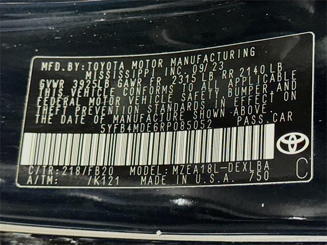 used 2024 Toyota Corolla car, priced at $19,144