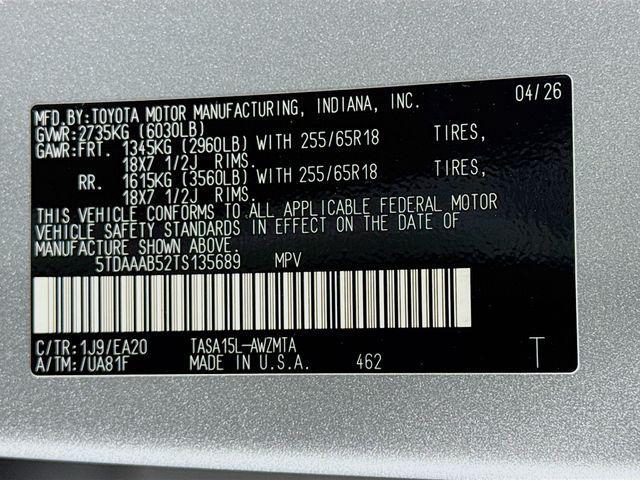 new 2026 Toyota Grand Highlander car, priced at $49,298