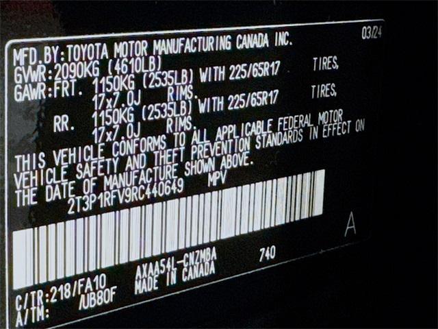 used 2024 Toyota RAV4 car, priced at $29,144