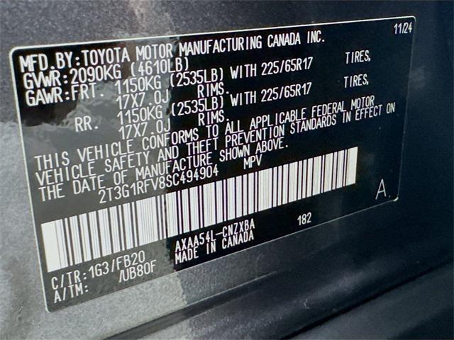 used 2025 Toyota RAV4 car, priced at $28,344