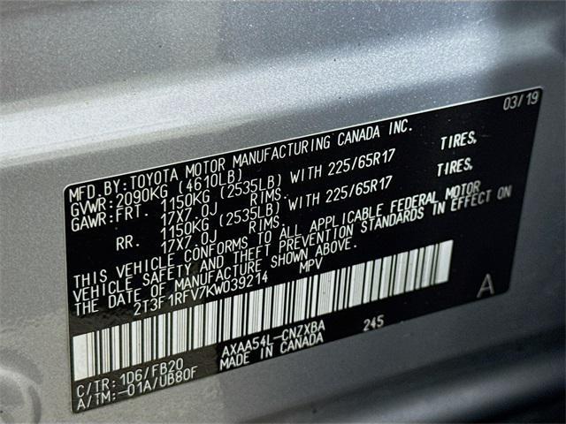 used 2019 Toyota RAV4 car, priced at $17,844