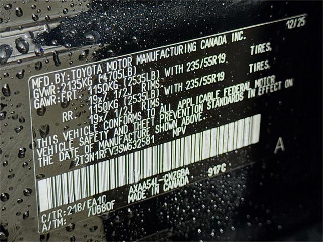 new 2025 Toyota RAV4 car, priced at $43,529