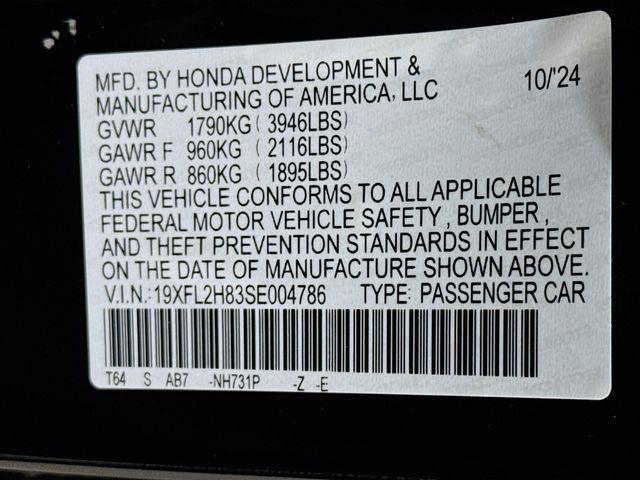 used 2025 Honda Civic car, priced at $26,539