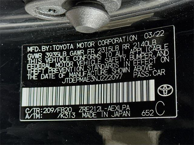 used 2022 Toyota Corolla car, priced at $20,444