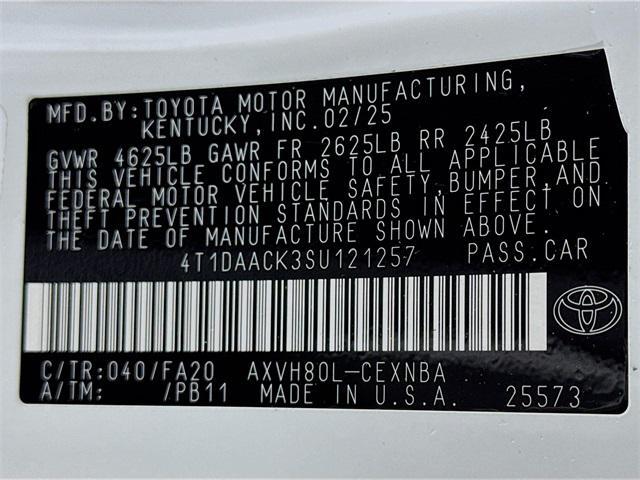 used 2025 Toyota Camry car, priced at $26,144