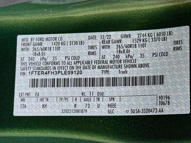 used 2023 Ford Ranger car, priced at $36,044