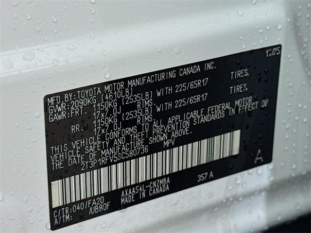 new 2025 Toyota RAV4 car, priced at $37,244