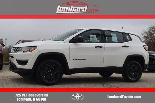 used 2021 Jeep Compass car, priced at $15,860