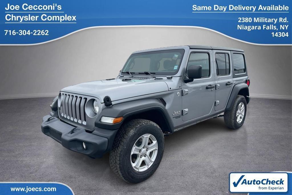 used 2021 Jeep Wrangler Unlimited car, priced at $26,500