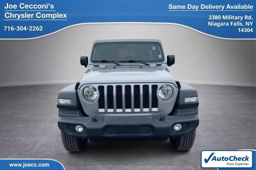 used 2021 Jeep Wrangler Unlimited car, priced at $26,500