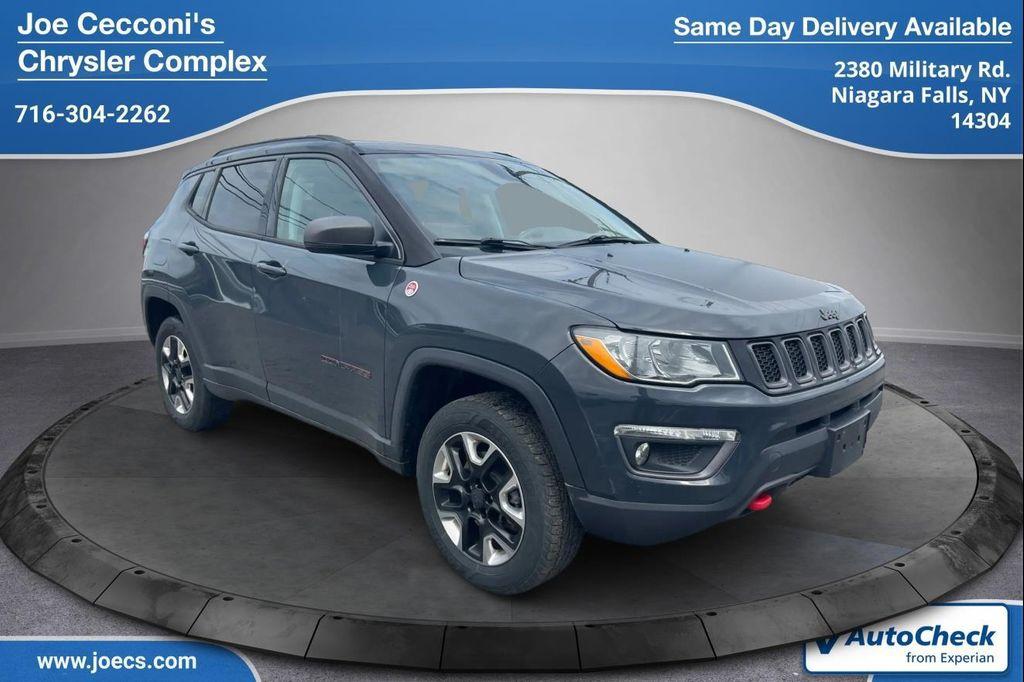 used 2018 Jeep Compass car, priced at $16,500