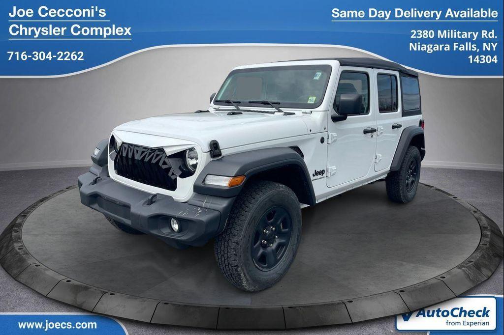 used 2023 Jeep Wrangler car, priced at $29,500