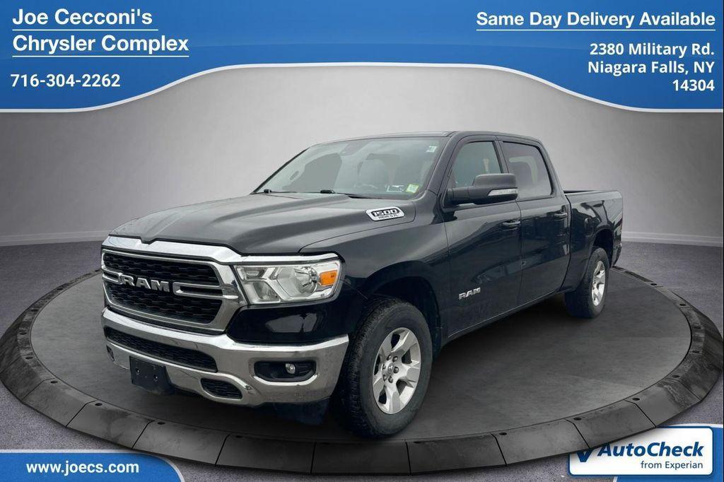 used 2022 Ram 1500 car, priced at $34,500