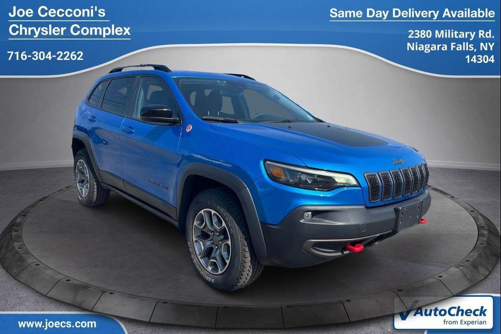 used 2022 Jeep Cherokee car, priced at $26,000