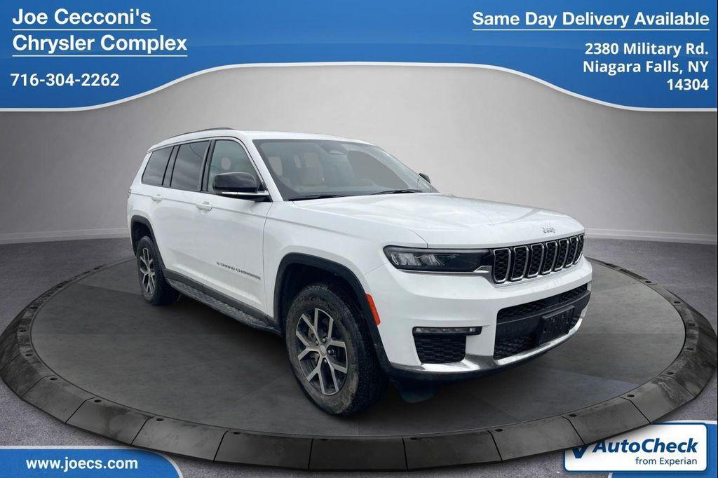 used 2024 Jeep Grand Cherokee L car, priced at $36,500