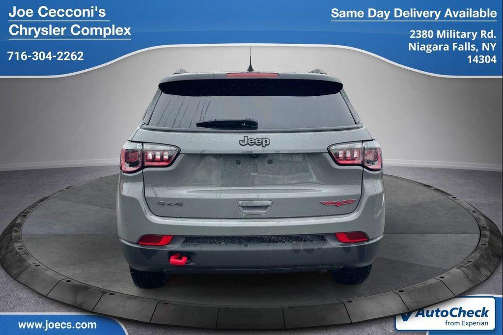 used 2022 Jeep Compass car, priced at $22,500