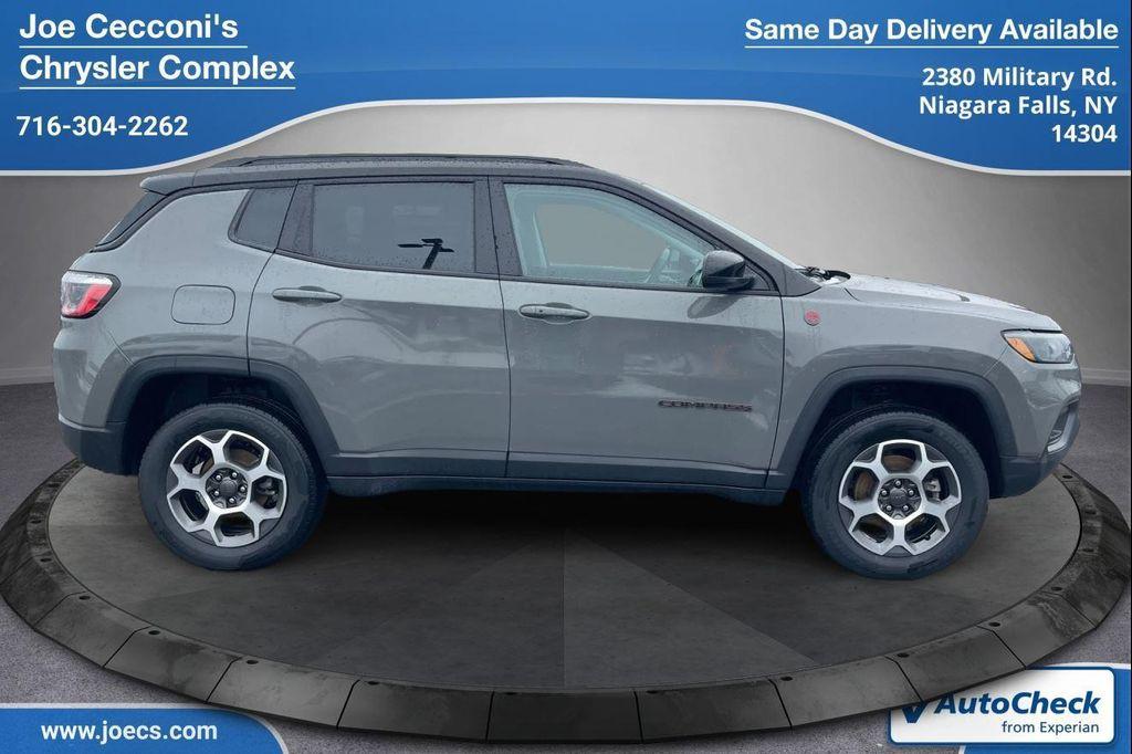 used 2022 Jeep Compass car, priced at $22,500