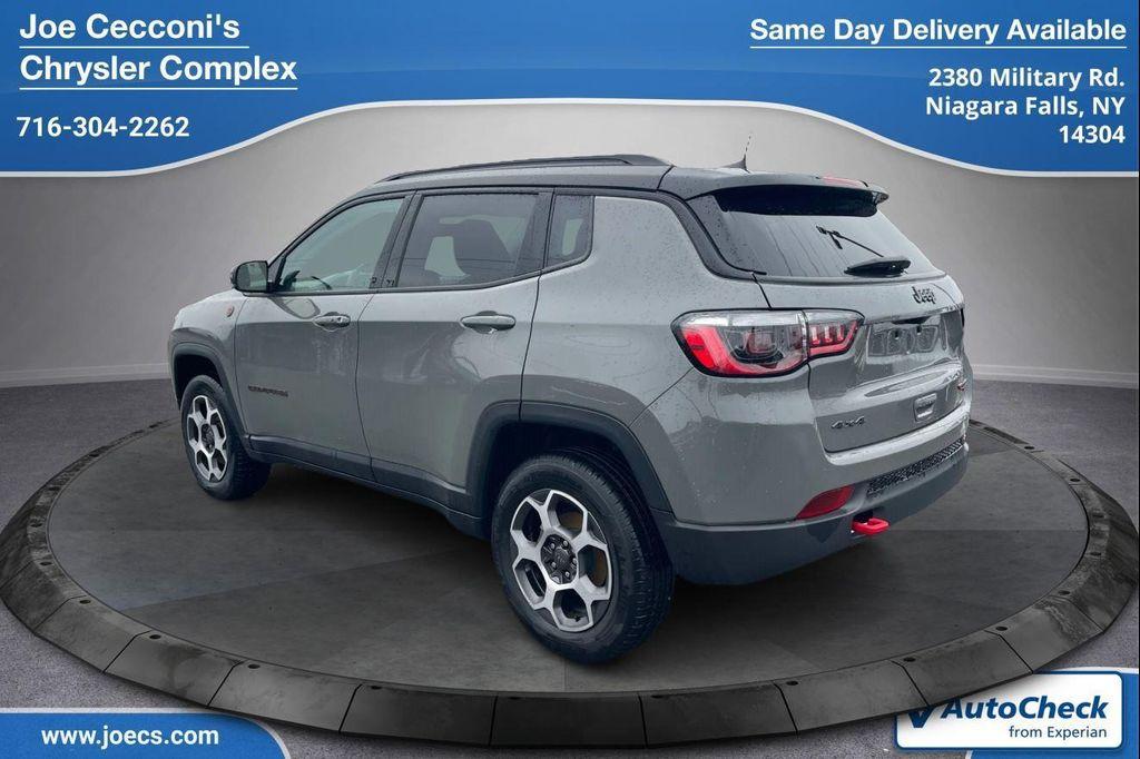 used 2022 Jeep Compass car, priced at $22,500