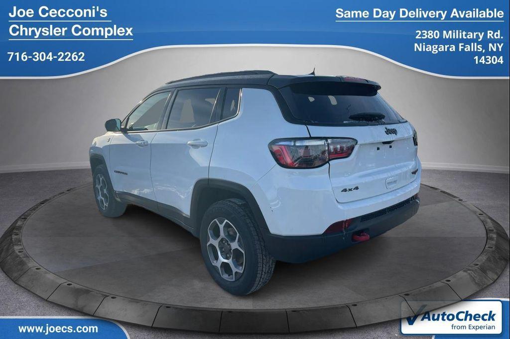 used 2022 Jeep Compass car, priced at $23,500