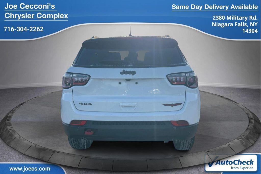 used 2022 Jeep Compass car, priced at $22,500