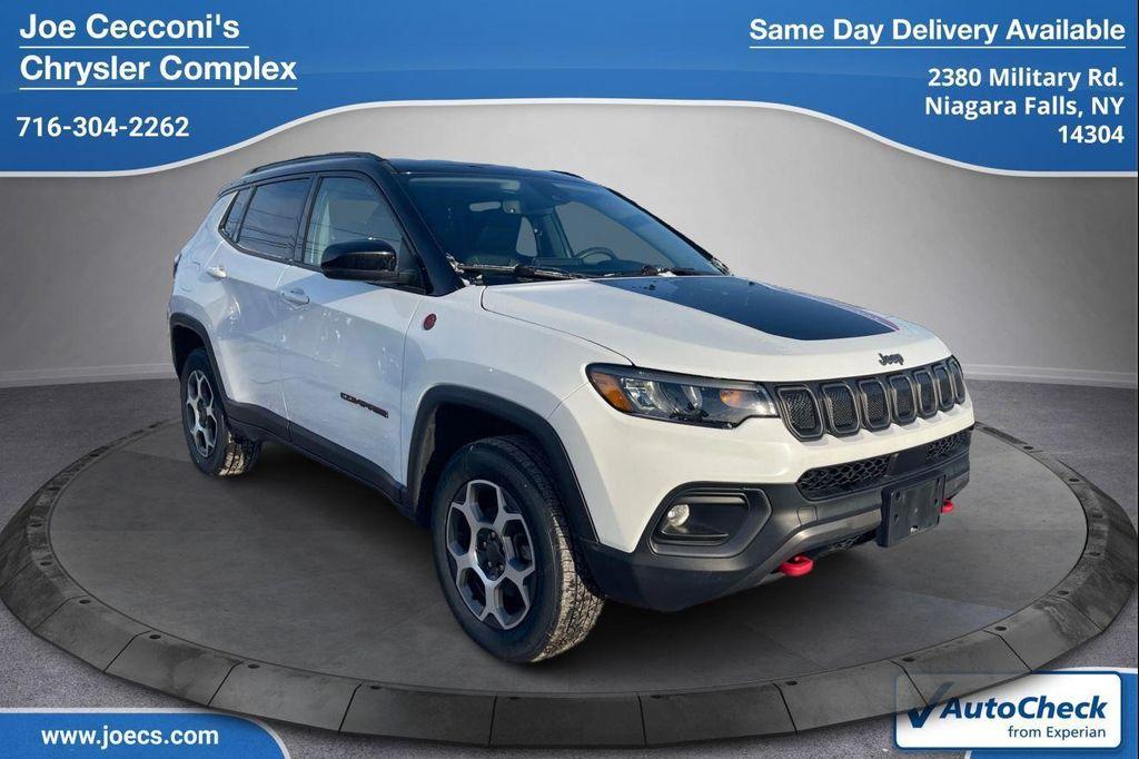 used 2022 Jeep Compass car, priced at $23,000