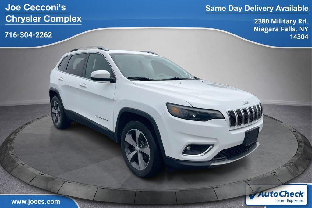 used 2019 Jeep Cherokee car, priced at $17,500