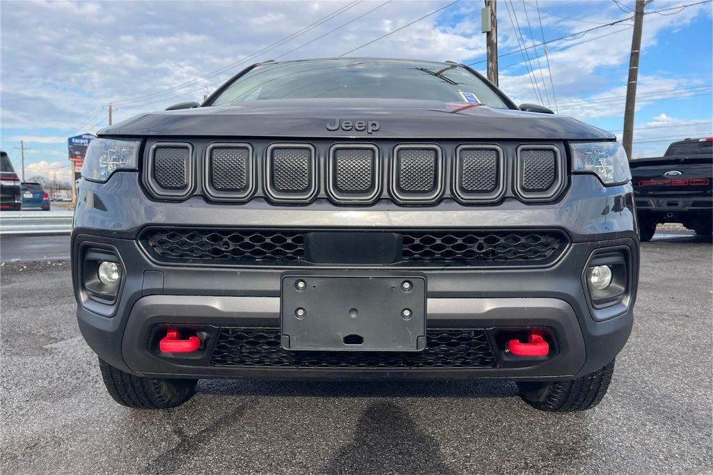 used 2022 Jeep Compass car, priced at $23,500