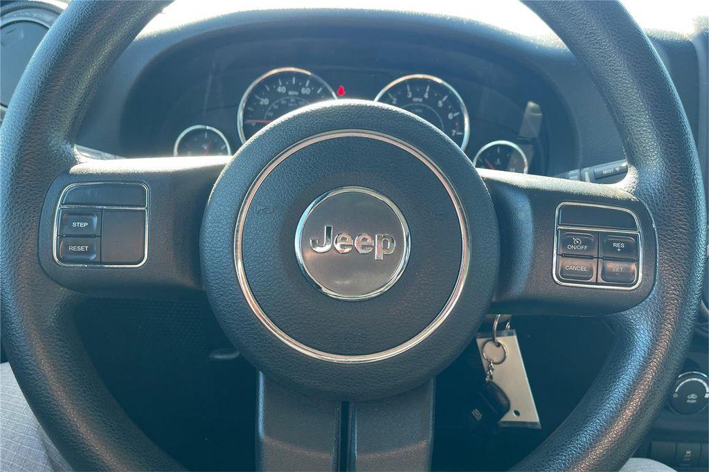 used 2017 Jeep Wrangler car, priced at $15,500