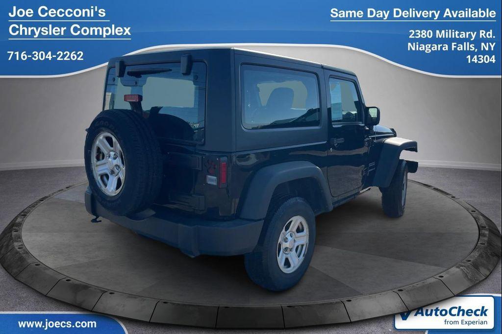 used 2017 Jeep Wrangler car, priced at $15,500