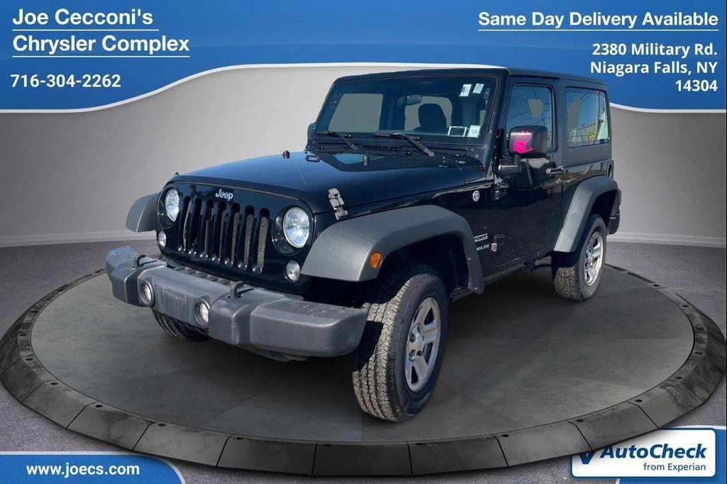 used 2017 Jeep Wrangler car, priced at $15,500