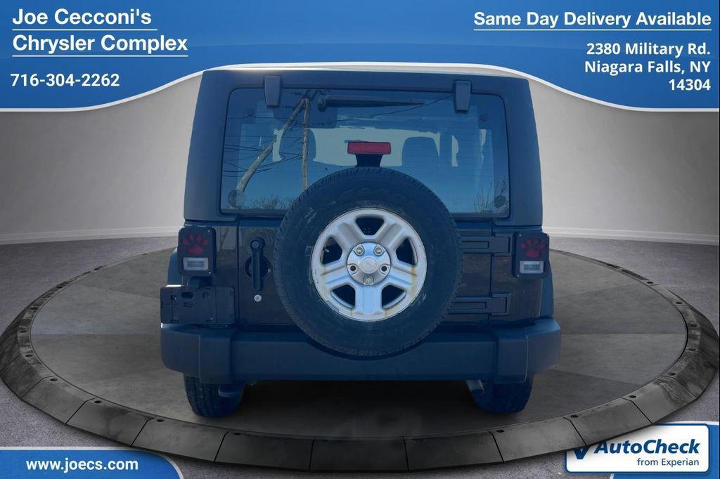 used 2017 Jeep Wrangler car, priced at $15,500