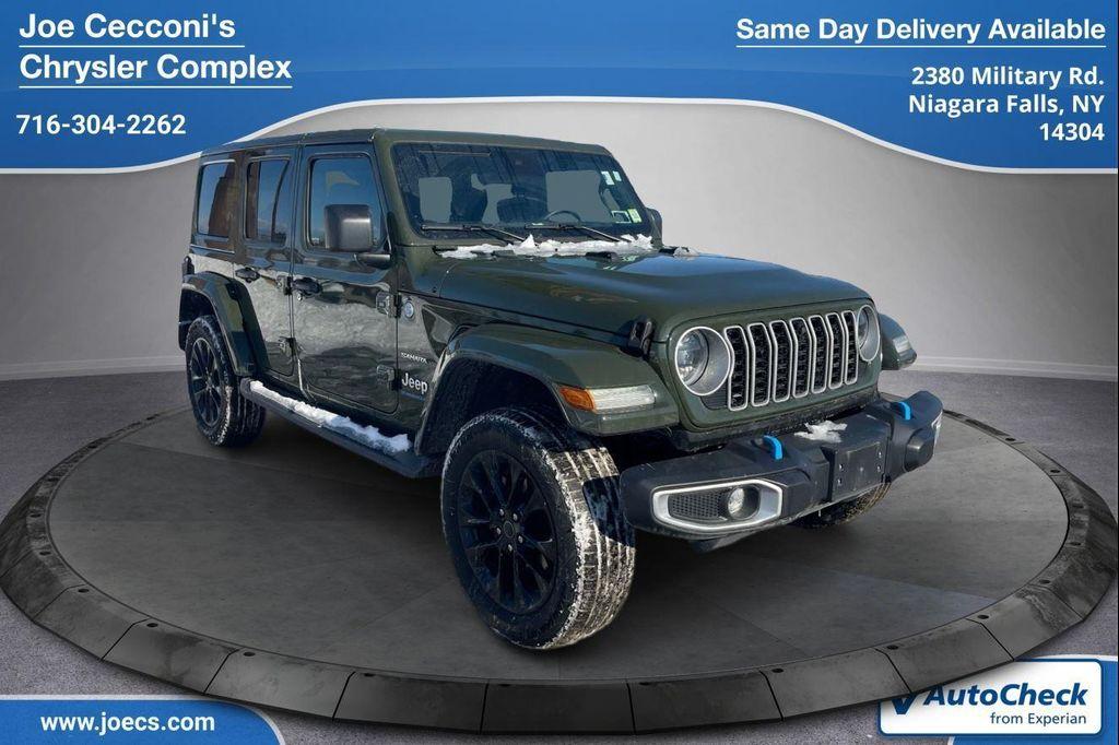 used 2024 Jeep Wrangler 4xe car, priced at $31,000