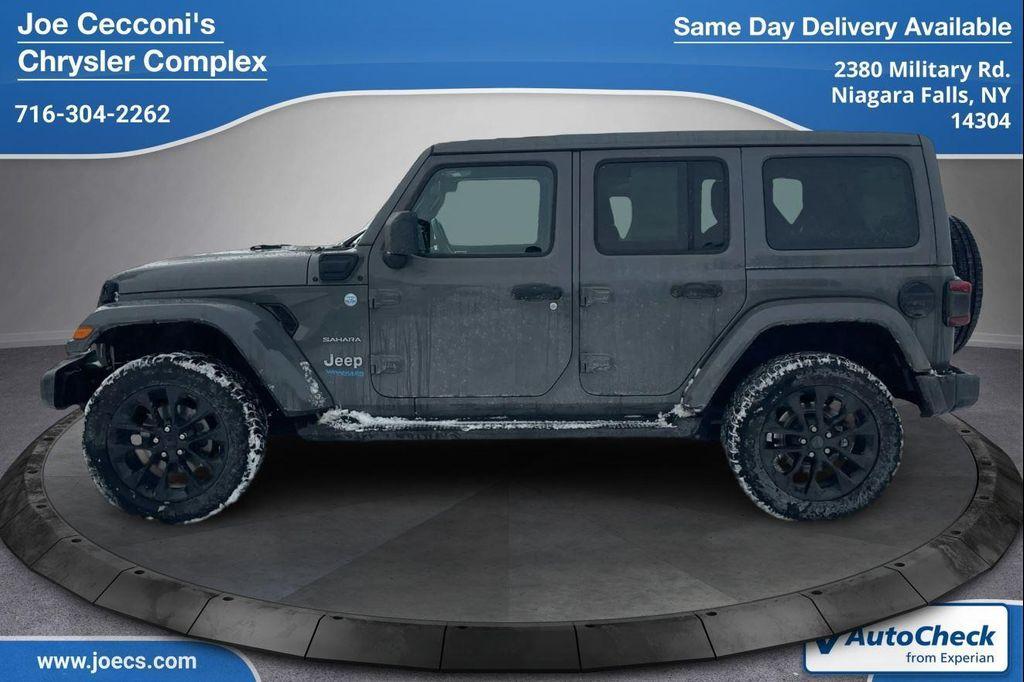 used 2021 Jeep Wrangler Unlimited 4xe car, priced at $28,000