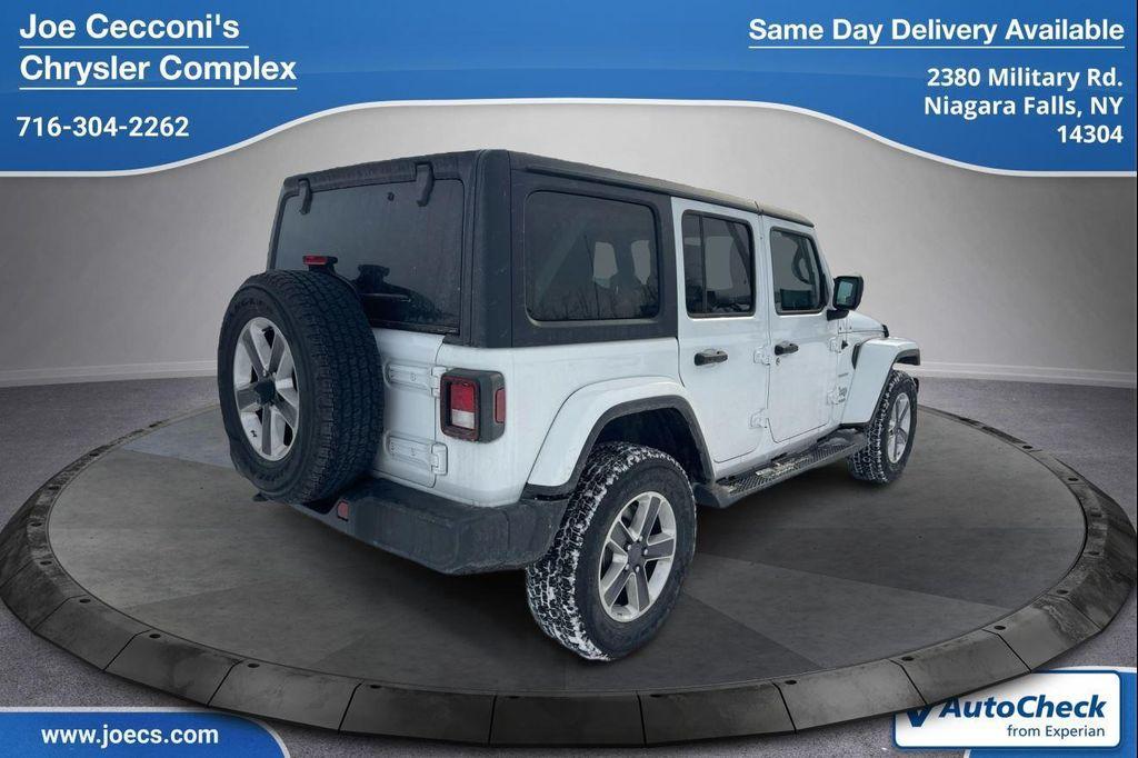 used 2022 Jeep Wrangler Unlimited car, priced at $38,000