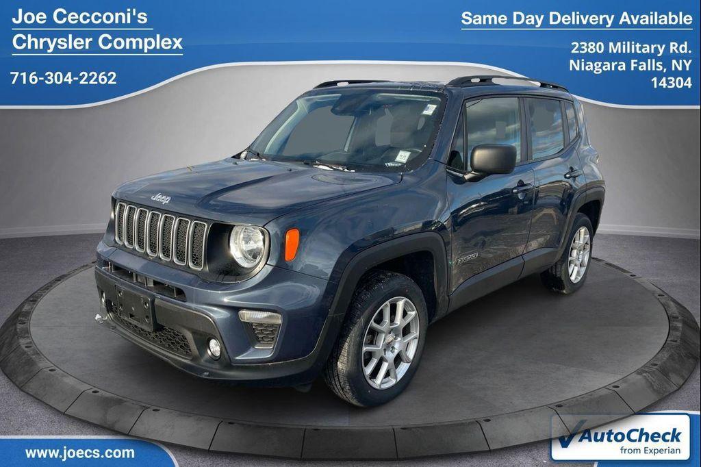 used 2022 Jeep Renegade car, priced at $19,000
