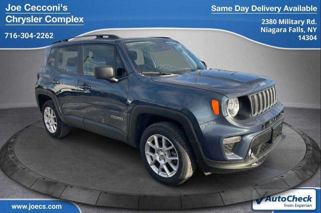 used 2022 Jeep Renegade car, priced at $19,000