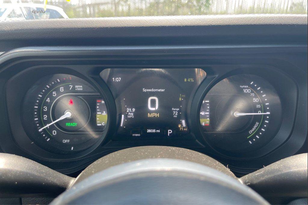 used 2024 Jeep Wrangler 4xe car, priced at $28,500