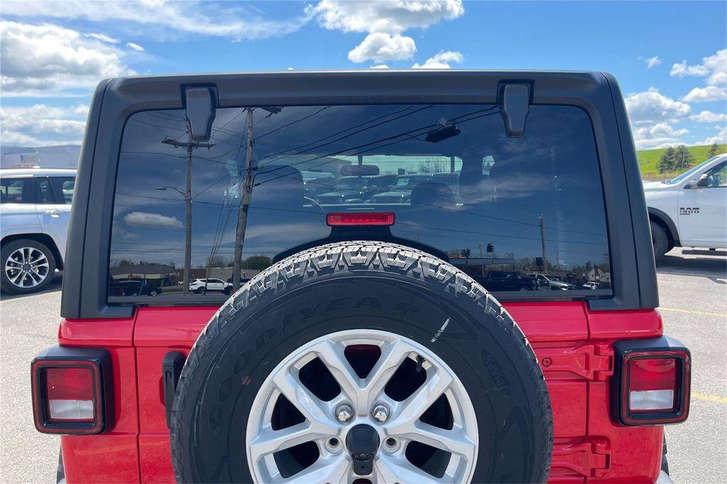 used 2023 Jeep Wrangler car, priced at $29,000