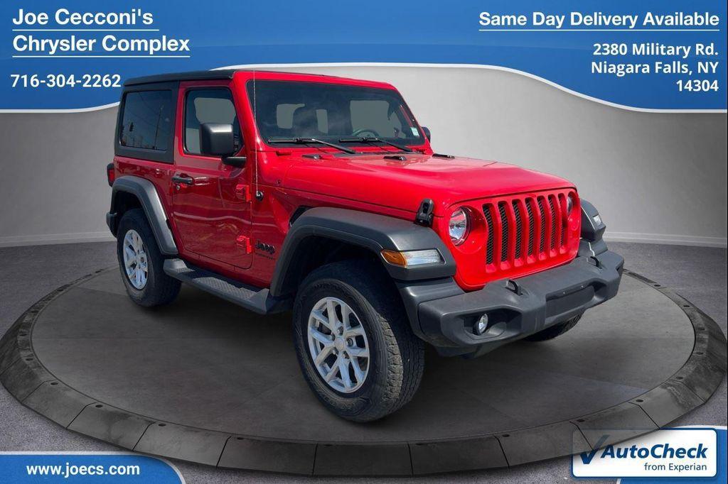 used 2023 Jeep Wrangler car, priced at $29,000