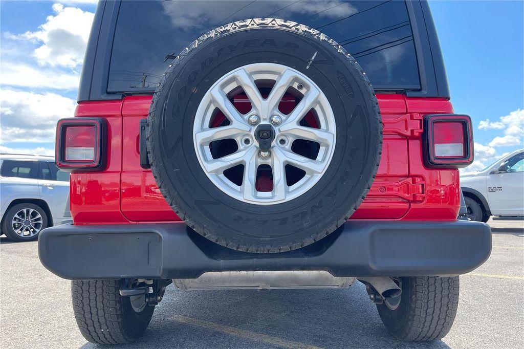 used 2023 Jeep Wrangler car, priced at $29,000