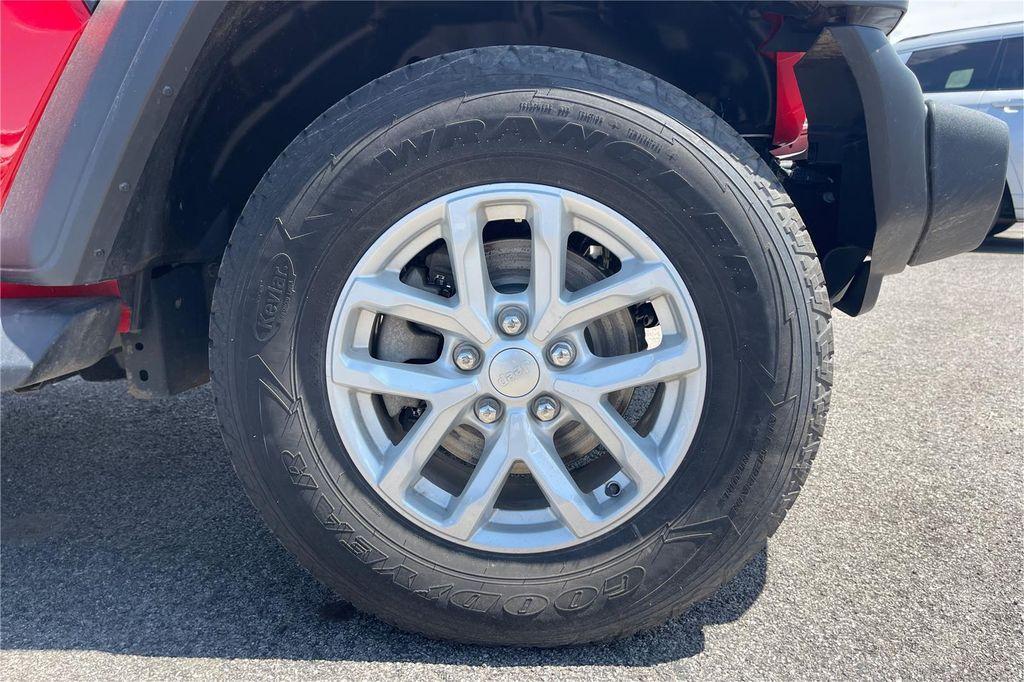 used 2023 Jeep Wrangler car, priced at $29,000