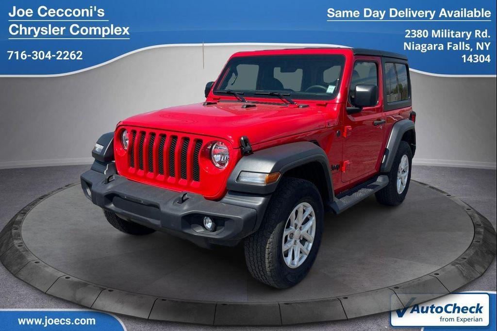 used 2023 Jeep Wrangler car, priced at $29,000