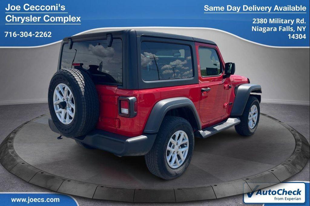 used 2023 Jeep Wrangler car, priced at $29,000