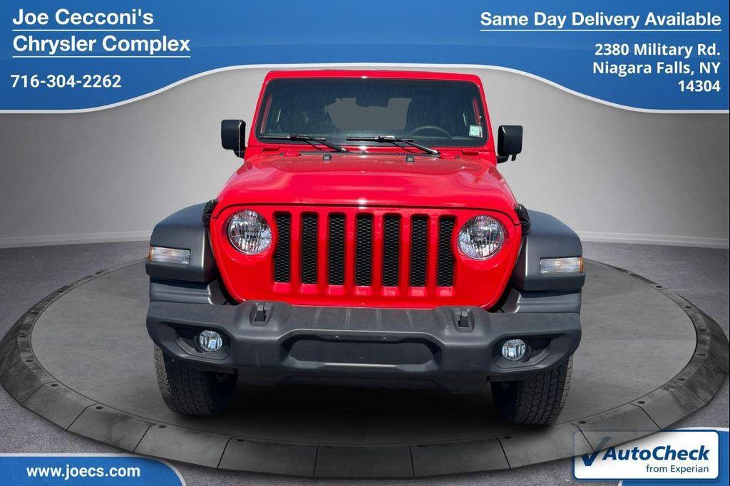 used 2023 Jeep Wrangler car, priced at $29,000