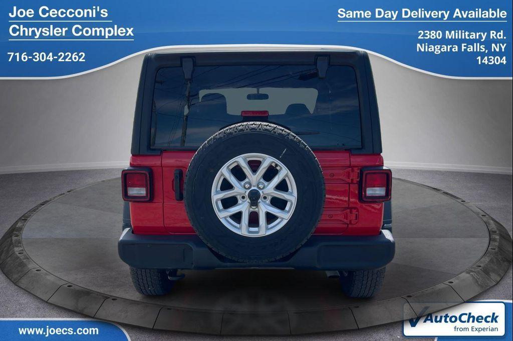 used 2023 Jeep Wrangler car, priced at $29,000